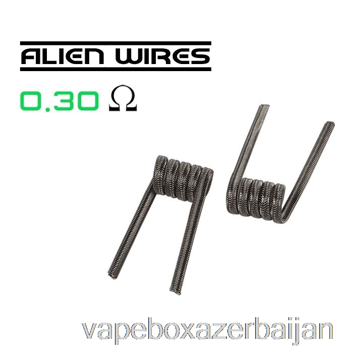 Vape Box Azerbaijan Wotofo Comp Wire - Prebuilt Coils 0.3ohm ALIEN - Pack of 10